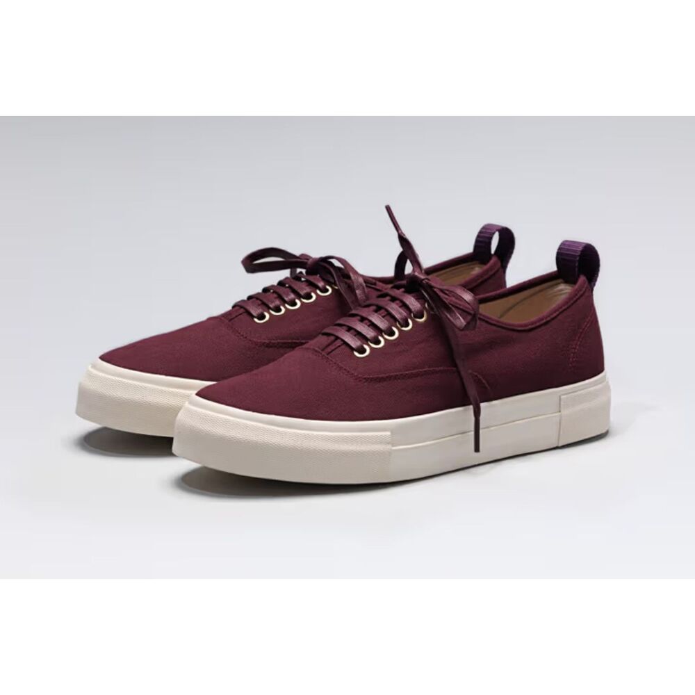 Eytys Mother Canvas Platform Sneakers, Wine/Plum, Size EU37 (US 6.5), EUC